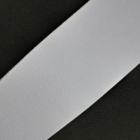 Cinta elástica ancha fuerte blanco