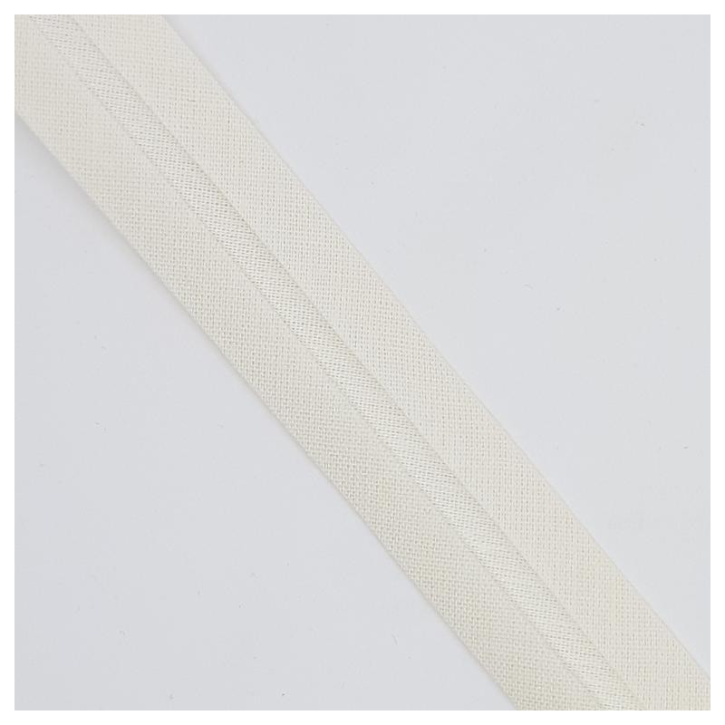 Cinta bies algodón 3 cms Byetsa crudo