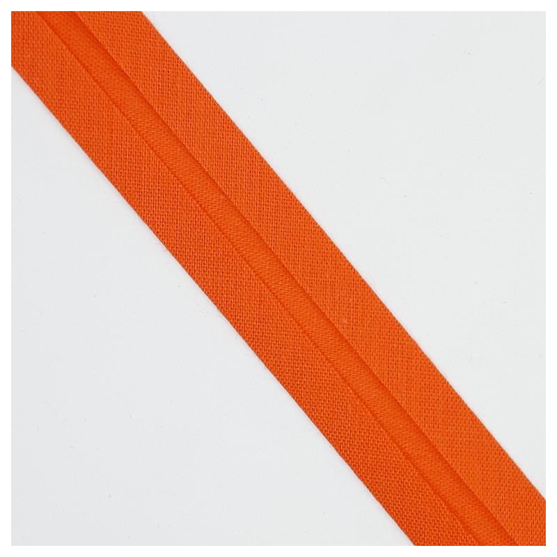 Cinta bies algodón 3 cms Byetsa naranja