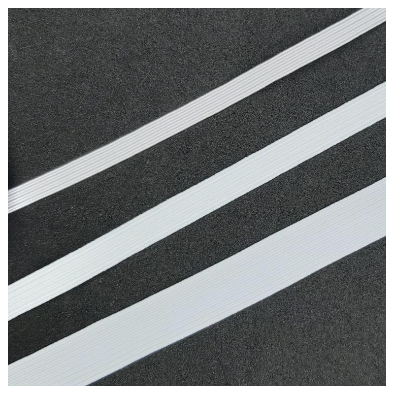 Cinta goma elástica blanca