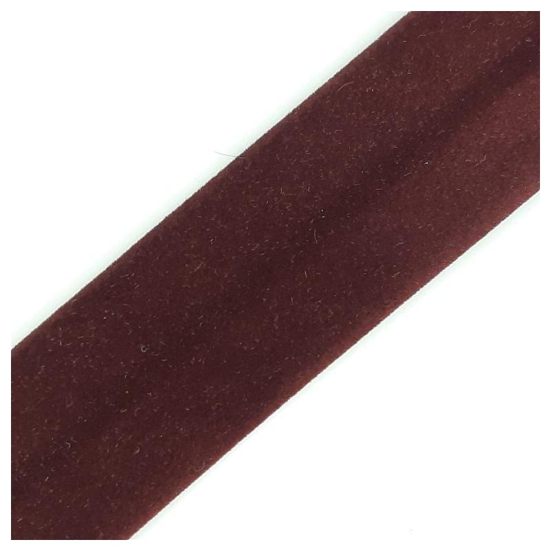 Cinta bies terciopelo 3 cms vellut granate