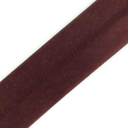 Cinta bies terciopelo 3 cms vellut granate